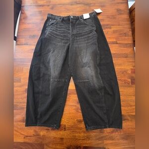 Universal Thread Women's High Rise Jeans - Black Size 16 New With Tag